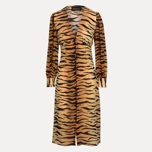 Realisationpar Vivienne Dress In Tiger